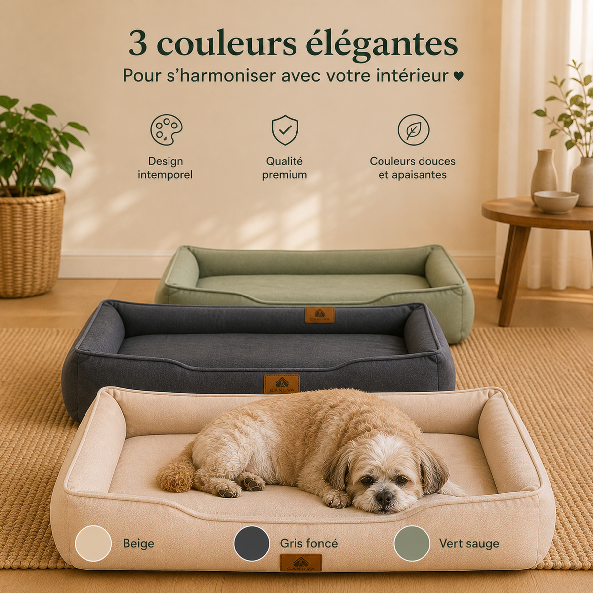 Coussin orthopédique pour chiens